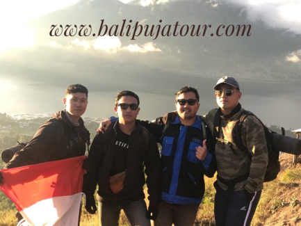bali private tour with explore mount batur elevation