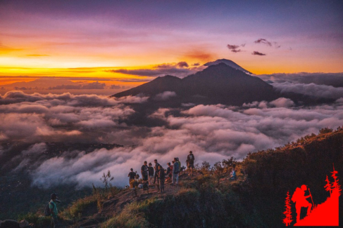 Mount Batur sunrise trekking & natural hot spring