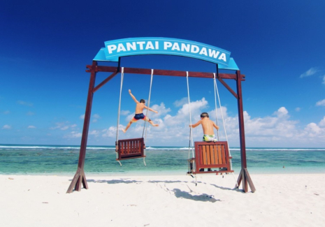 the most beautiful spot | pandawa beach bali Indonesia